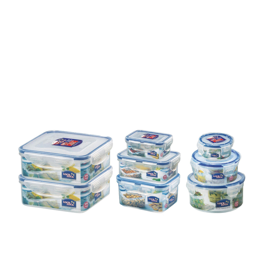 Lock & Lock Classic Container Set of 8 - Image 01