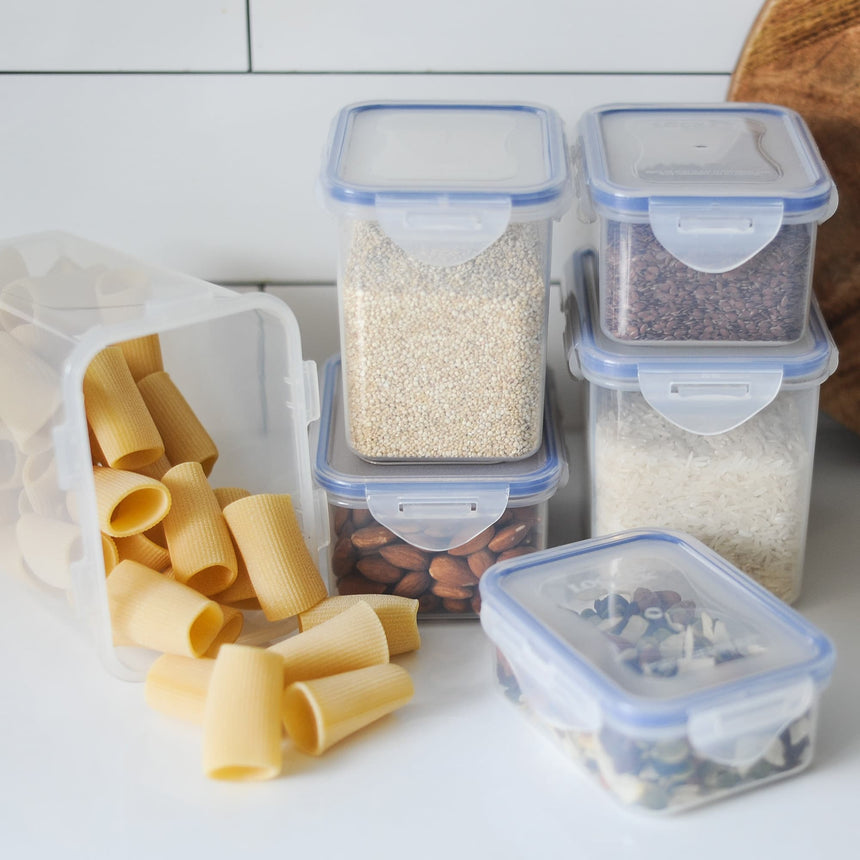 Lock & Lock Rectangular Short Food Container 600ml - Image 03