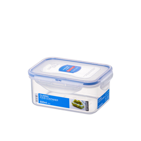 Lock & Lock Rectangular Short Food Container 600ml - Image 01