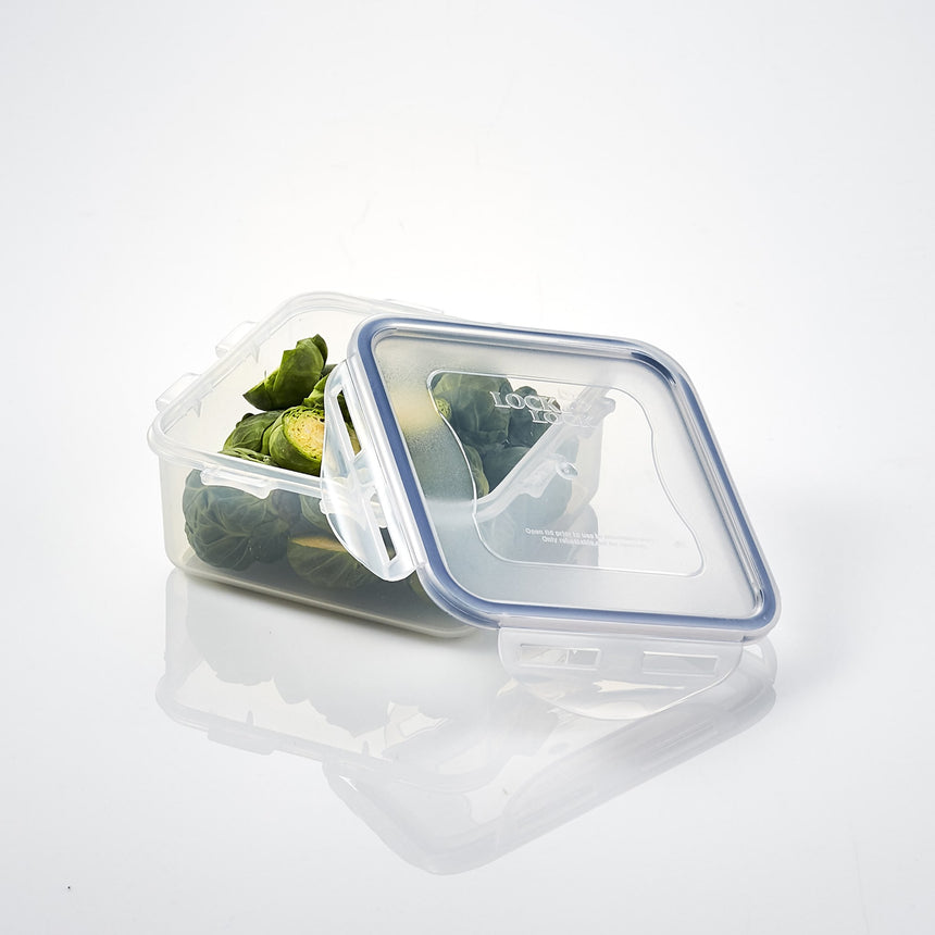 Lock & Lock Square Short Food Container 870ml - Image 02