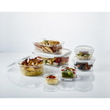 Lock & Lock Euro Glass Square Container 750ml - Image 03