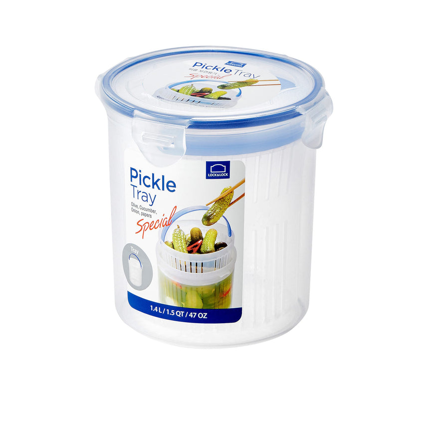 Lock & Lock Round with Draining Basket 1.4 litre - Image 01