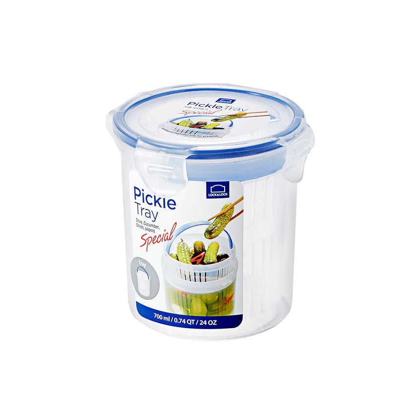 Lock & Lock Special Round Container with Draining Basket 700ml - Image 01