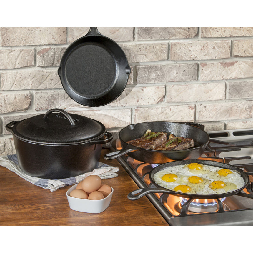 Lodge Logic Cast Iron 5 Piece Cookware Set - Image 02