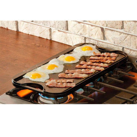 Lodge Cast Iron Reversible Grill 51x27cm - Image 02