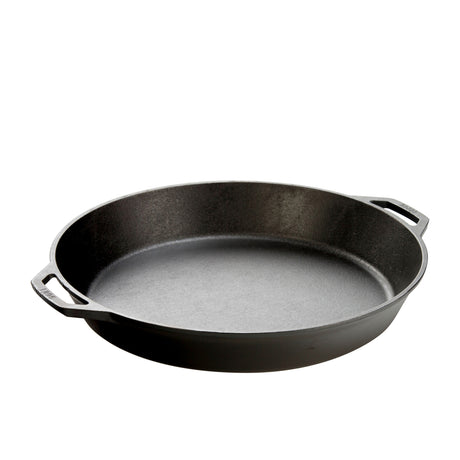 Lodge Cast Iron Skillet with Loop Handles 43cm - Image 01