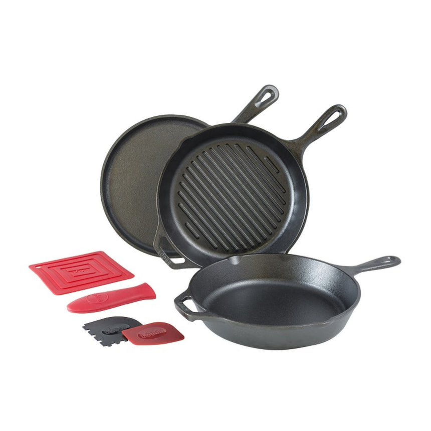 Lodge Essential 6 Piece Cookware Set - Image 01