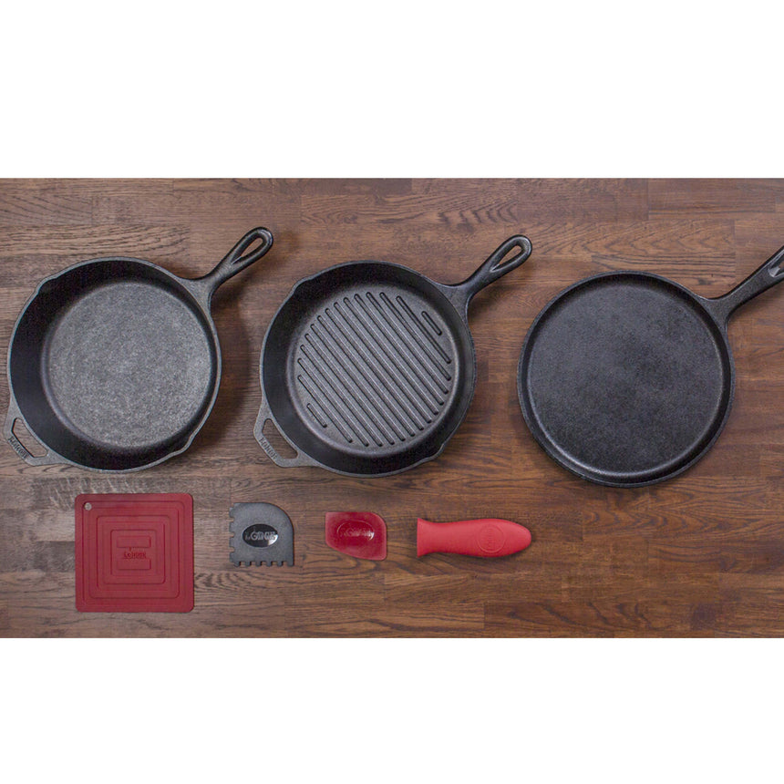 Lodge Essential 6 Piece Cookware Set - Image 03