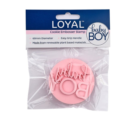 Loyal Cookie Embosser Stamp Baby Boy - Image 01