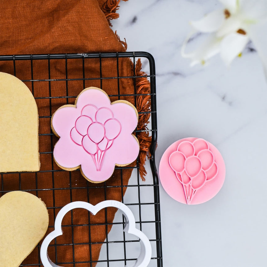 Loyal Cookie Embosser Stamp Balloons - Image 02