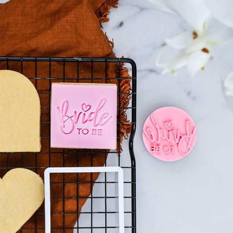 Loyal Cookie Embosser Stamp Bride To Be - Image 02