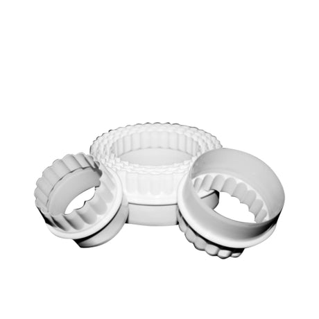 LOYAL Plain & Scallop Plastic Cutters Set of 6 - Image 01