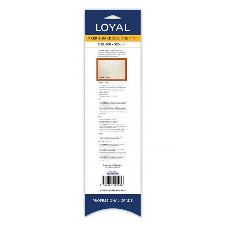 LOYAL Prep and Bake Silicone Mat 40cm x 30cm - Image 02