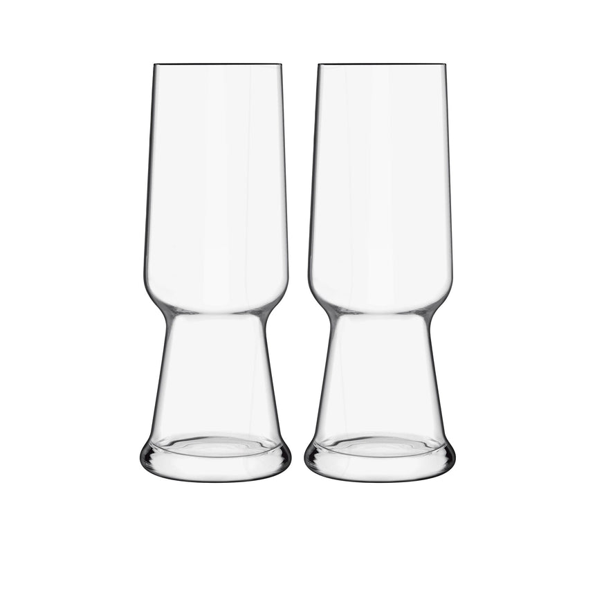 Luigi Bormioli Birrateque Pilsner Glass 540ml Set of 2 - Image 01