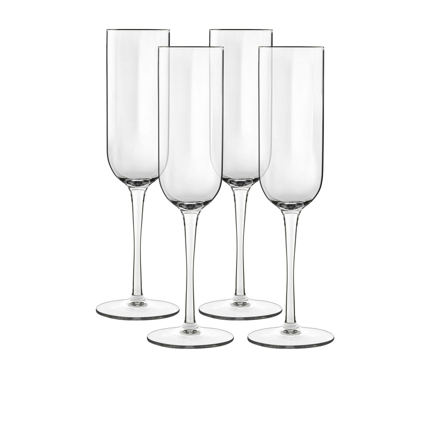 Luigi Bormioli Jazz Champagne Flute 210ml Set of 4 - Image 01