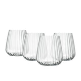 Luigi Bormioli Optica Stemless Wine Glass 450ml Set of 4 - Image 01