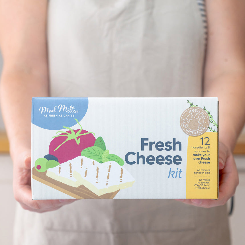 Mad Millie Fresh Cheese Complete DIY Kit - Image 03