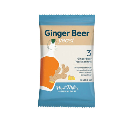 Mad Millie Ginger Beer Yeast Set of 3 - Image 01