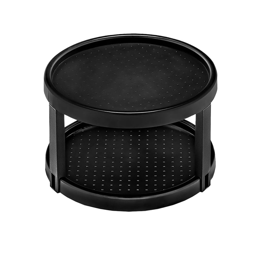 Madesmart 2 Tier Turntable 25.4cm Carbon - Image 01