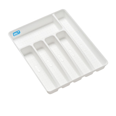 Madesmart Basic Cutlery Tray 6 Compartment in White - Image 01