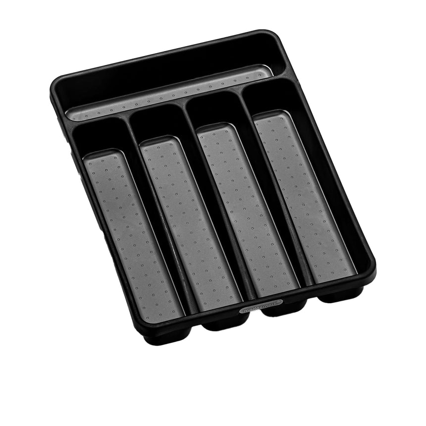 MadeSmart Mini 5 Compartment Cutlery Tray Carbon - Image 03