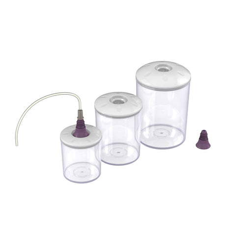 Magic Vac Canister with Vacuum Valve 3pc Set - Image 01