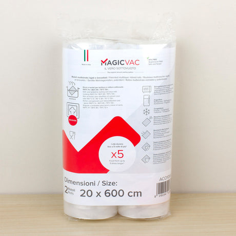 Magic Vac Vacuum Rolls 20cm x 6m 2pk - Image 02