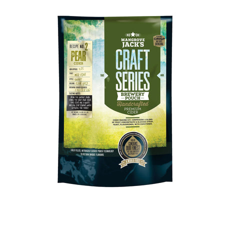 Mangrove Jack's Craft Series Brewery Pouch Pear Cider - Image 01