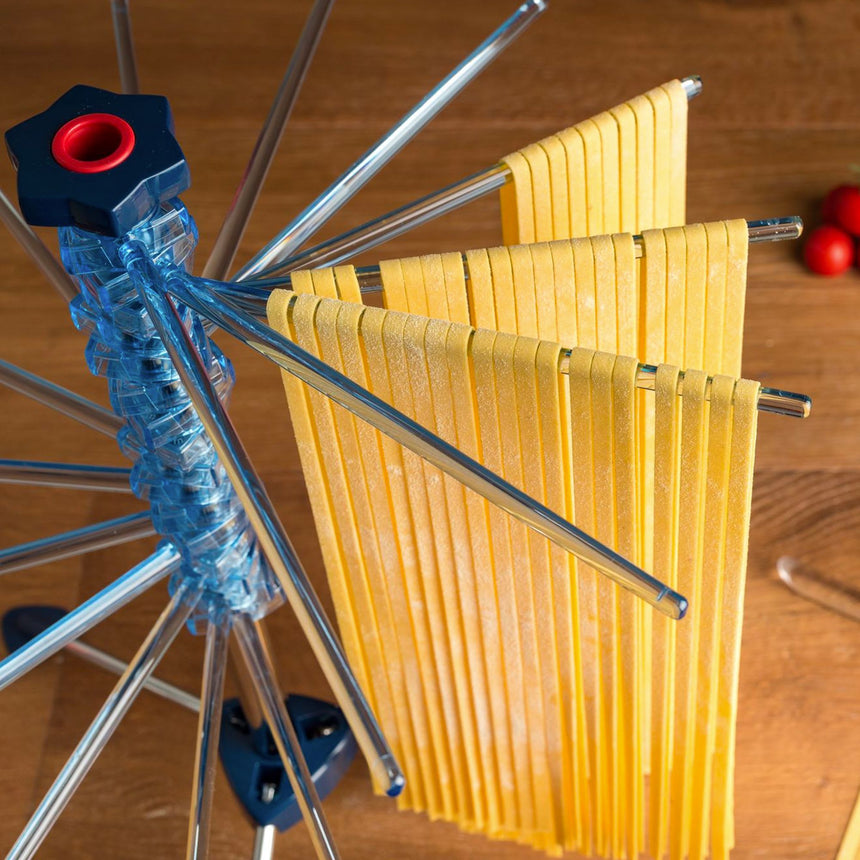 Marcato Pasta Drying Rack Tacapasta in Blue - Image 03