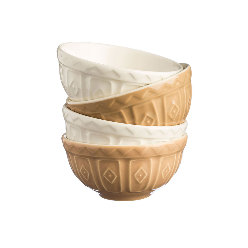 Mason Cash Prep Bowls 10cm Set of 4 Cane - Image 02