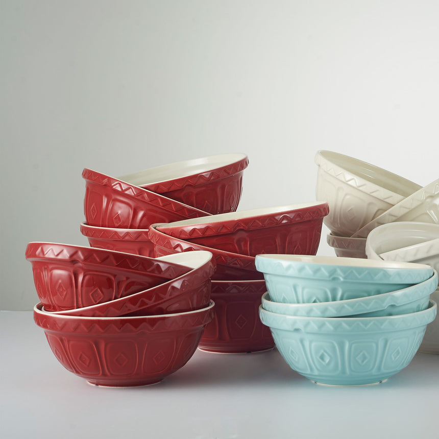 Mason Cash Earthenware Mixing Bowl 29cm 4 Litre in Red - Image 06