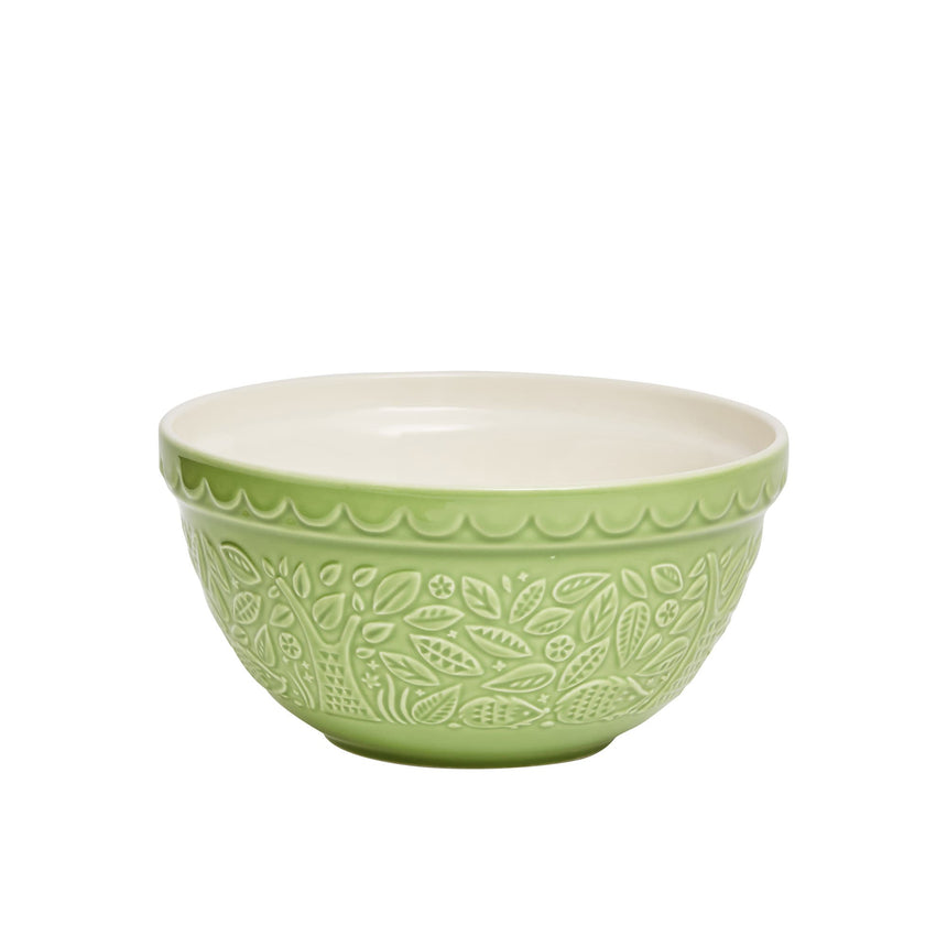 Mason Cash In The Forest Mixing Bowl 21cm - 1.1L Hedgehog Green - Image 01