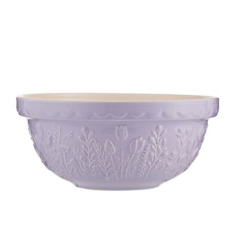 Mason Cash In The Meadow Tulip Mixing Bowl 24cm - 2L Lilac - Image 01