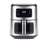 MasterPro Digital Air Fryer 6.5 Litre Stainless Steel - Image 01