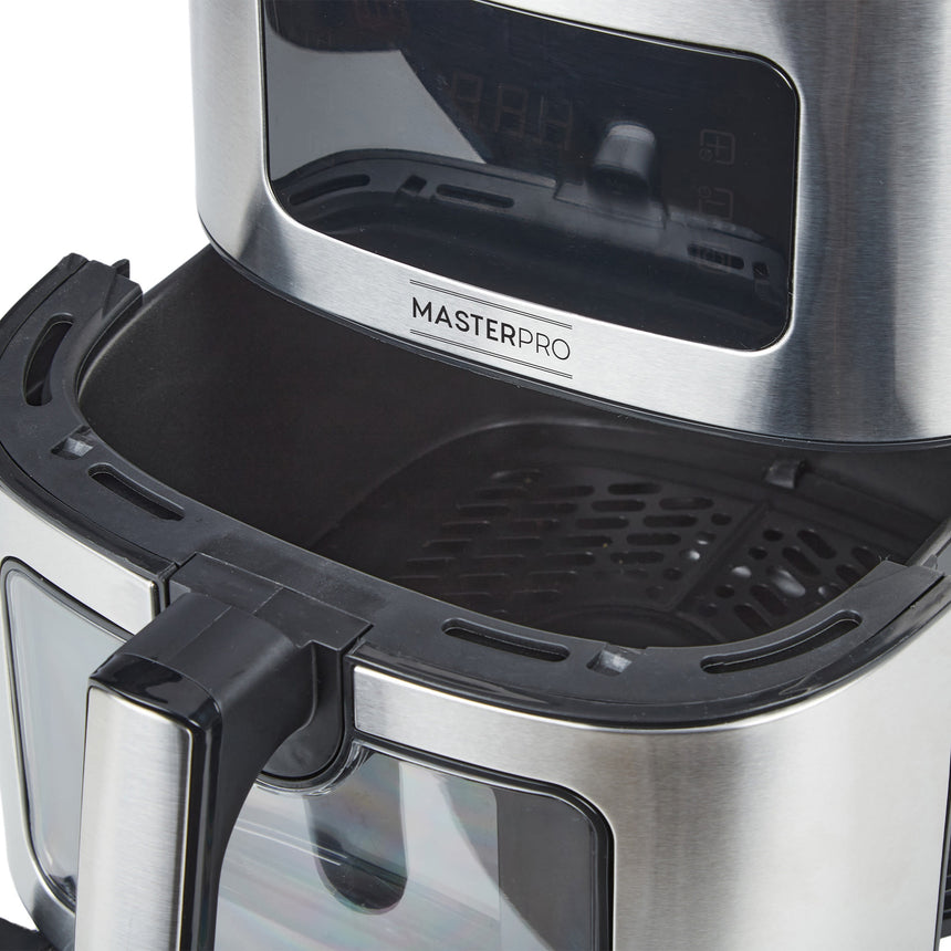 MasterPro Digital Air Fryer 6.5 Litre Stainless Steel - Image 03