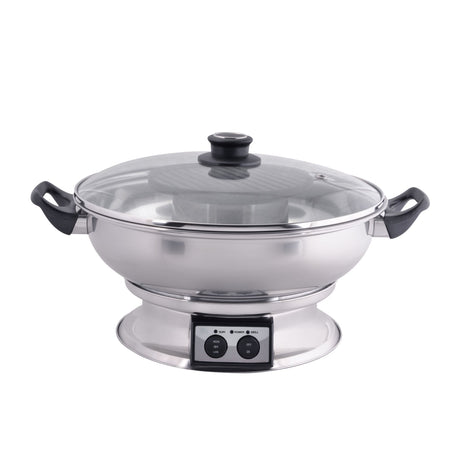 Maxim Teppanyaki Steam Boat Electric Hot Pot 5L - Image 01