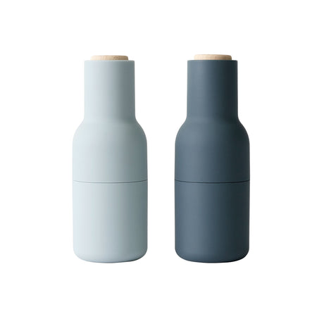 Audo Copenhagen Salt & Pepper Bottle Grinder Set in Blues - Image 01