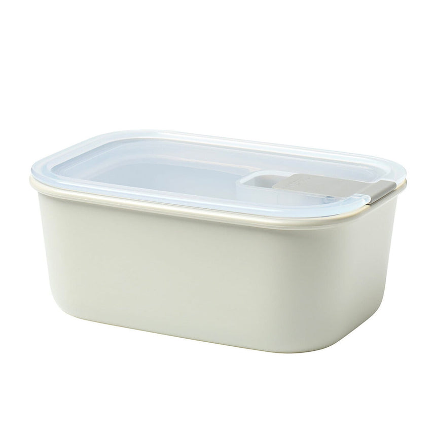 Mepal Easy Clip Rectangular Storage Box 700ml Nordic in White - Image 01