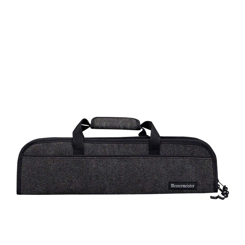 Messermeister 5 Pocket Felt Knife Roll in Black - Image 01