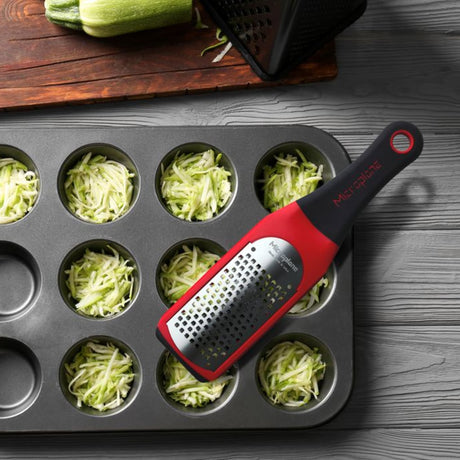 Microplane Artisan Coarse Grater in Red - Image 02