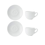 Mikasa Chalk Espresso Cup and Saucer 90ml Set of 2 - Image 04