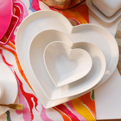 Mikasa Chalk Heart Serving Platter 30cm - Image 02