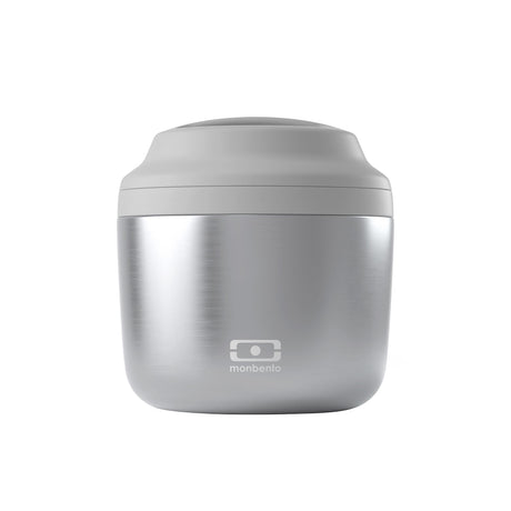 Monbento MB Element 2 Insulated Food Jar 550ml Silver - Image 01