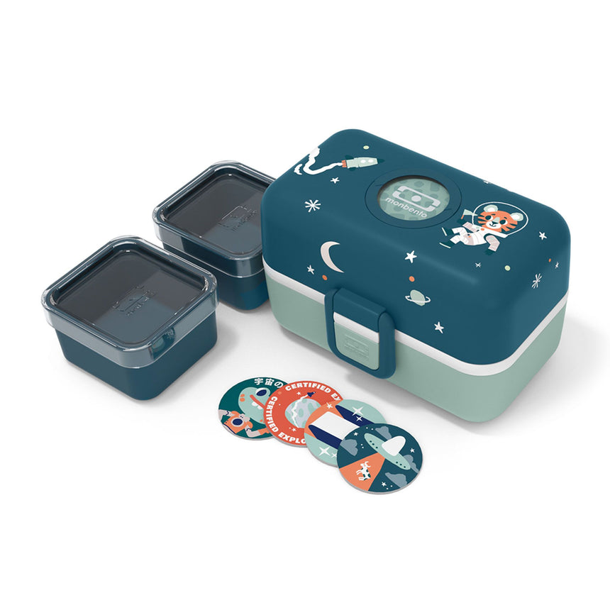 Monbento MB Tresor Graphic Kids Lunch Box Cosmic Blue - Image 02