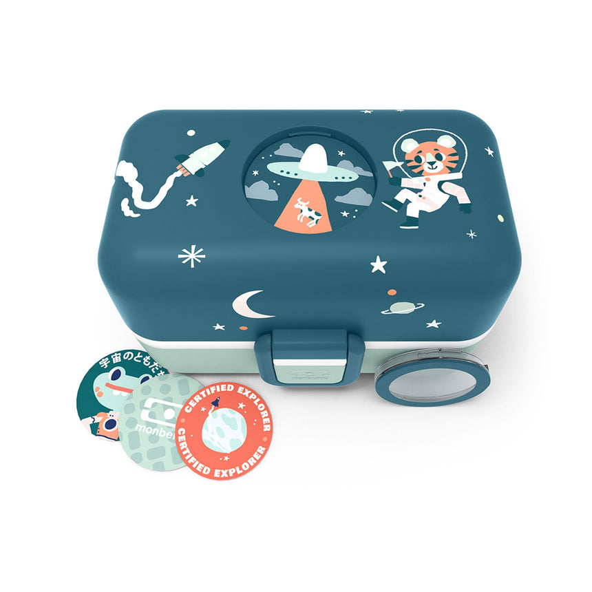 Monbento MB Tresor Graphic Kids Lunch Box Cosmic Blue - Image 04