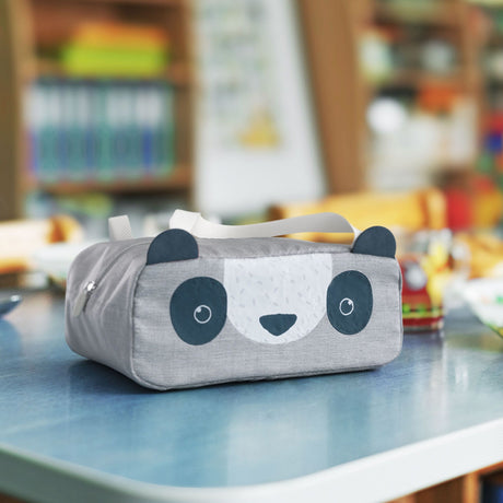 Monbento MB Wonder Travel Lunch Bag Blue Panda - Image 02