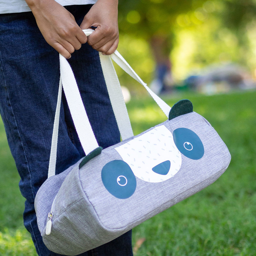 Monbento MB Wonder Travel Lunch Bag Blue Panda - Image 03