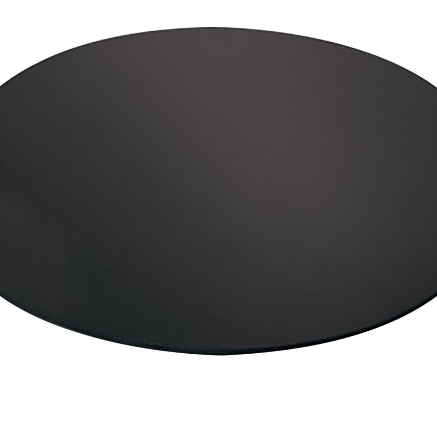 Mondo Cake Board Round in Black 8in/20cm - Image 02