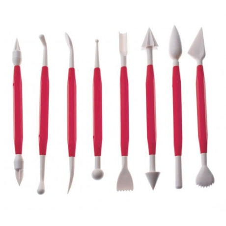 Mondo World of Cake Fondant Modelling 8 Piece Tool Set - Image 01