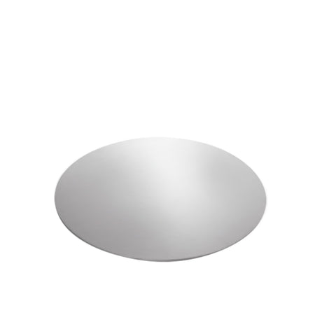 Mondo Cake Board Round Silver Foil 10in/25cm - Image 01